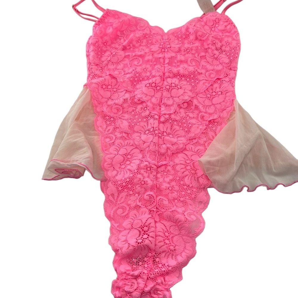 NWT We are HAH/Free People Maid To Wear Bodysuit Rose Quartz Size S - Picture 3 of 10